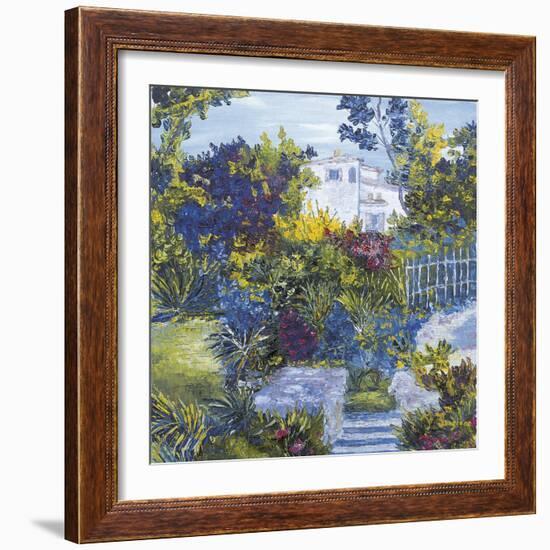 Maison sur la Cote D'azur-Tania Forgione-Framed Giclee Print