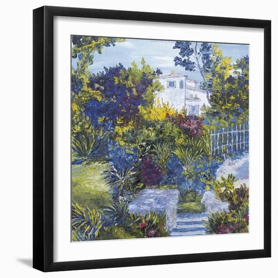 Maison sur la Cote D'azur-Tania Forgione-Framed Giclee Print