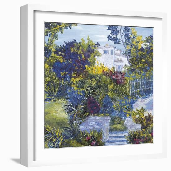 Maison sur la Cote D'azur-Tania Forgione-Framed Giclee Print