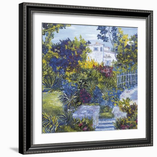 Maison sur la Cote D'azur-Tania Forgione-Framed Giclee Print