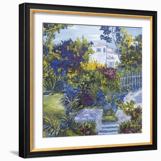 Maison sur la Cote D'azur-Tania Forgione-Framed Giclee Print