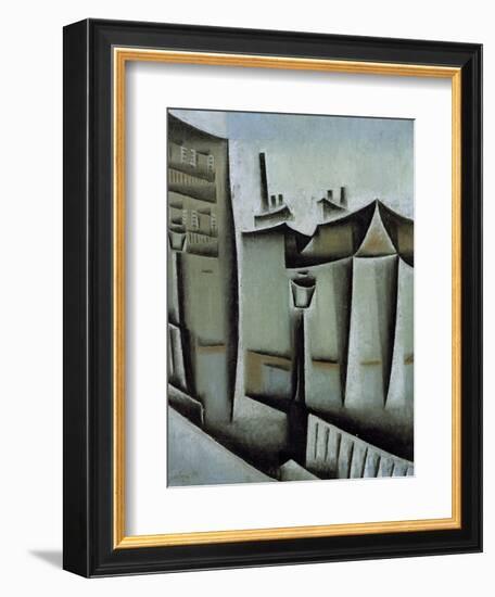 Maisons à Paris (Houses in Paris), 1911-Juan Gris-Framed Giclee Print