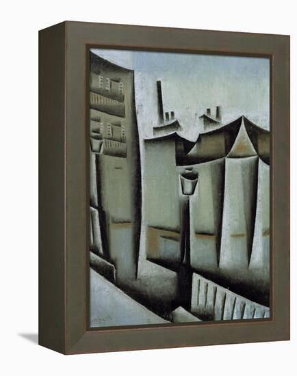 Maisons à Paris (Houses in Paris), 1911-Juan Gris-Framed Premier Image Canvas