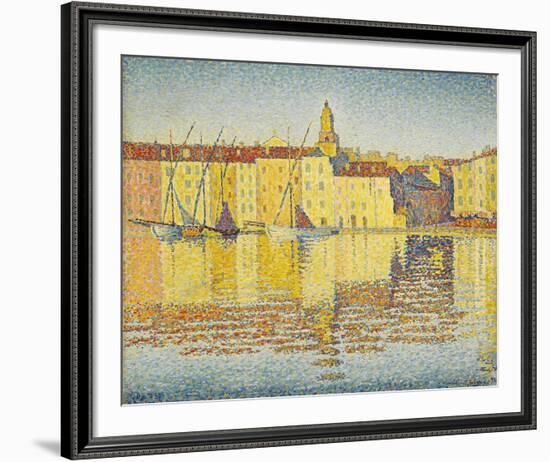 Maisons Du Port, Saint-Tropez-Paul Signac-Framed Giclee Print