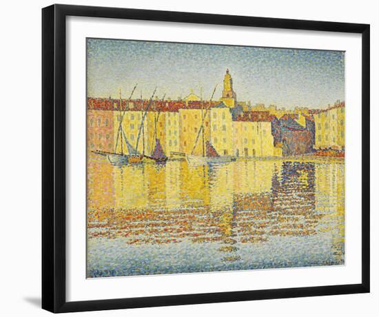 Maisons Du Port, Saint-Tropez-Paul Signac-Framed Giclee Print