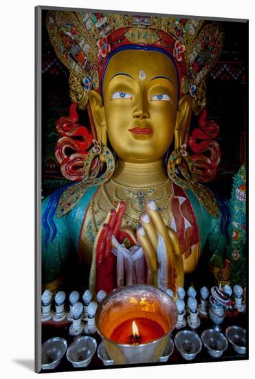 Maitreya Buddha at Thiksey Monastery, Leh, Ledakh, India-Ellen Clark-Mounted Photographic Print