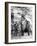 Maj. Allan Pinkerton, US President Abraham Lincoln and Gen. John McClernand, during the Civil War-Alexander Gardner-Framed Premium Photographic Print