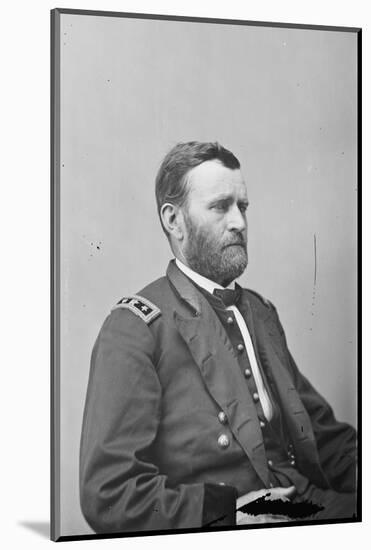 Maj. Gen. Ulysses S. Grant, officer of the Federal Army, 1861-5-American Photographer-Mounted Photographic Print