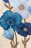 Fleurs Bleues I-Maja-Art Print
