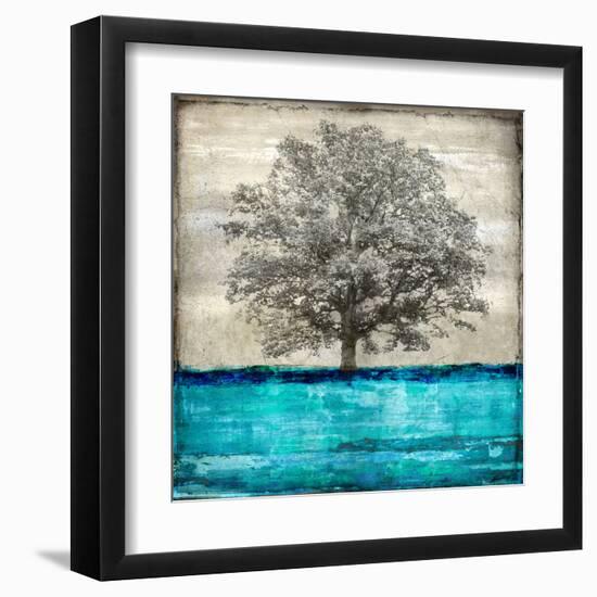 Majestic - Aqua-Eric Turner-Framed Art Print