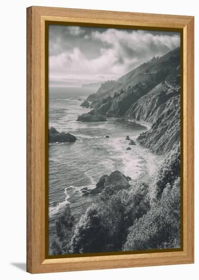 Majestic Big Sur Coastline, California Coast-Vincent James-Framed Premier Image Canvas