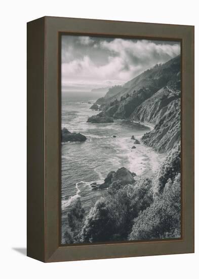 Majestic Big Sur Coastline, California Coast-Vincent James-Framed Premier Image Canvas