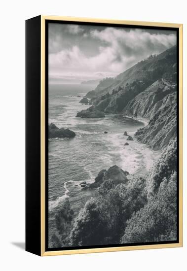 Majestic Big Sur Coastline, California Coast-Vincent James-Framed Premier Image Canvas