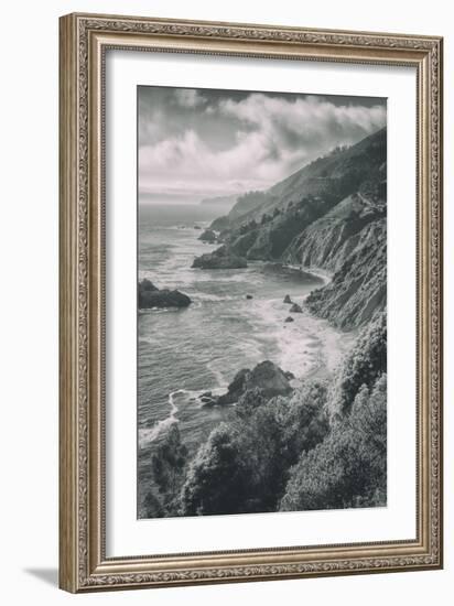 Majestic Big Sur Coastline, California Coast-Vincent James-Framed Photographic Print