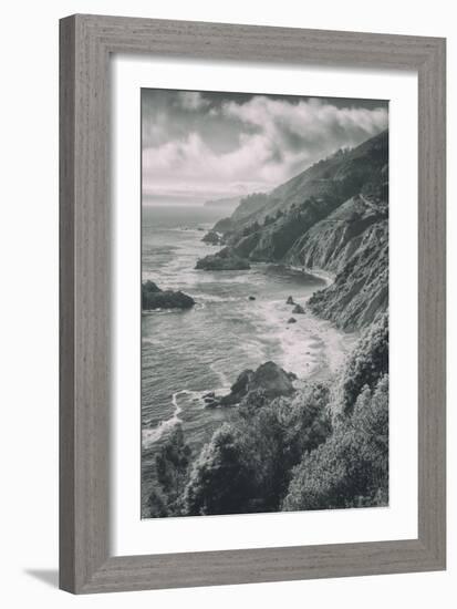 Majestic Big Sur Coastline, California Coast-Vincent James-Framed Photographic Print