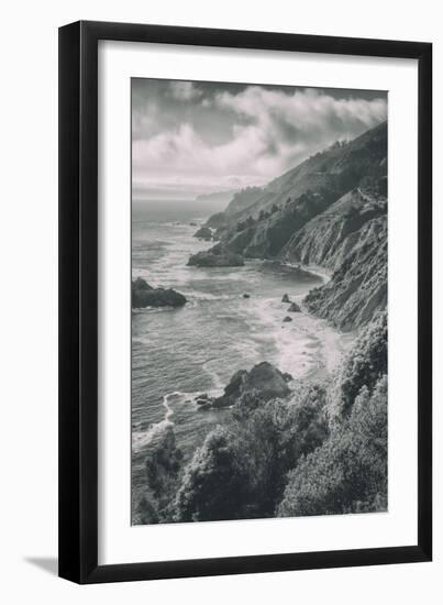 Majestic Big Sur Coastline, California Coast-Vincent James-Framed Photographic Print