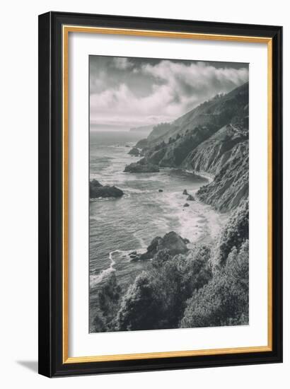 Majestic Big Sur Coastline, California Coast-Vincent James-Framed Photographic Print