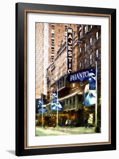 Majestic Broadway-Philippe Hugonnard-Framed Giclee Print