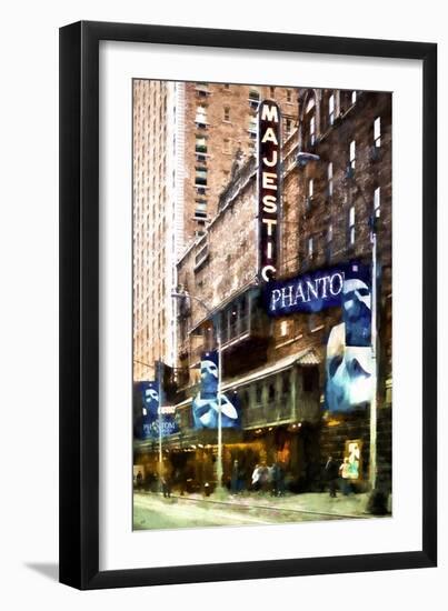 Majestic Broadway-Philippe Hugonnard-Framed Giclee Print