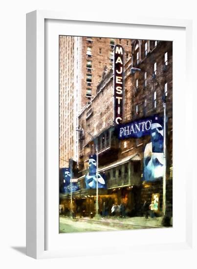 Majestic Broadway-Philippe Hugonnard-Framed Giclee Print