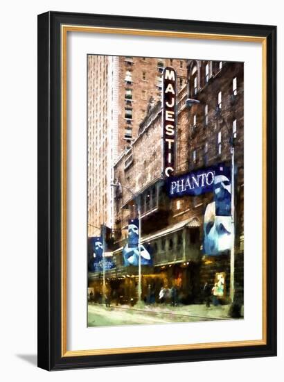 Majestic Broadway-Philippe Hugonnard-Framed Giclee Print