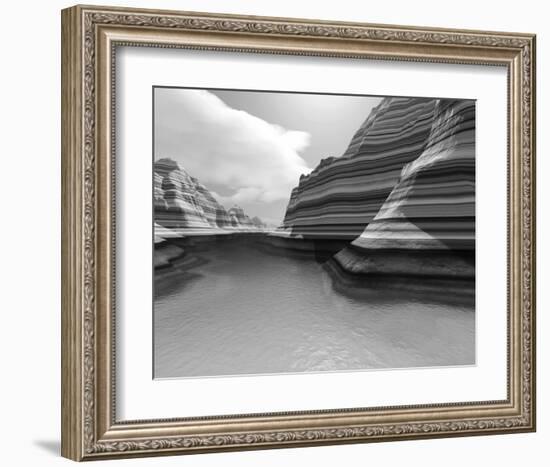 Majestic Canyon II-null-Framed Art Print