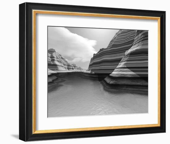 Majestic Canyon II-null-Framed Art Print