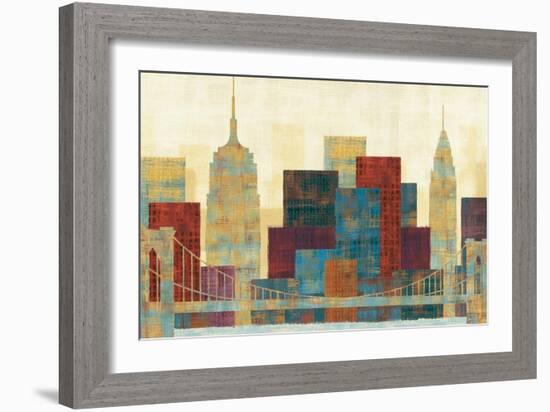 Majestic City-Michael Mullan-Framed Art Print