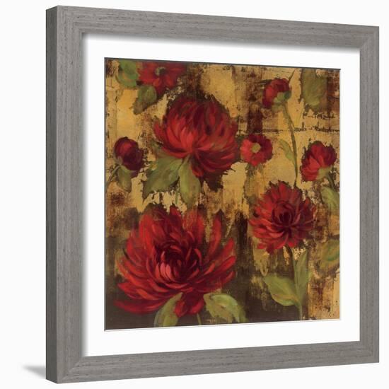 Majestic Dahlias I-Silvia Vassileva-Framed Art Print