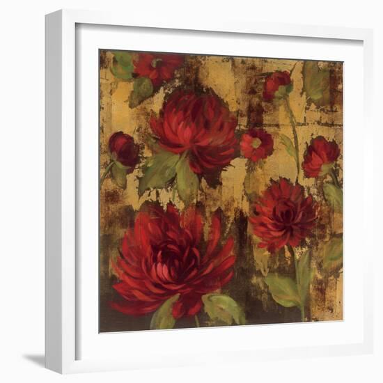 Majestic Dahlias I-Silvia Vassileva-Framed Art Print