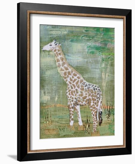 Majestic Giraffe-Jenny McGee-Framed Art Print