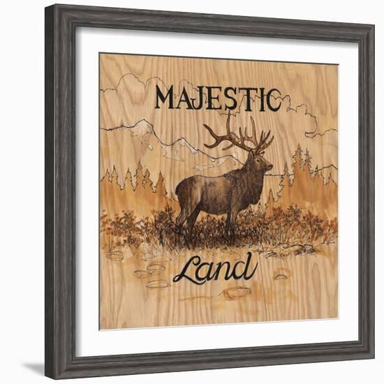 Majestic Land-Arnie Fisk-Framed Art Print