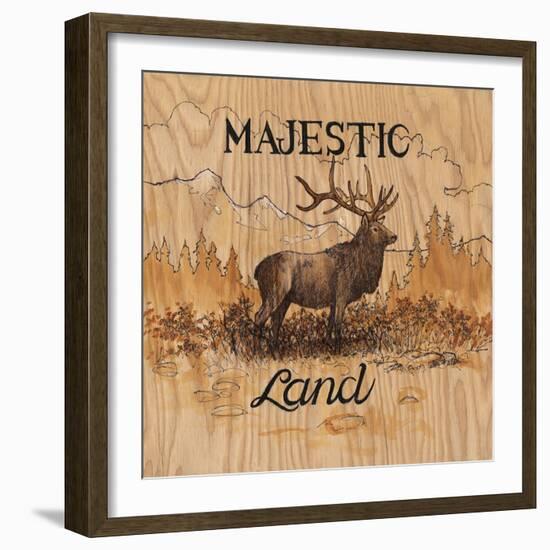 Majestic Land-Arnie Fisk-Framed Art Print