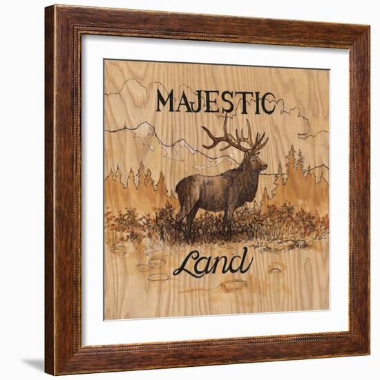 Majestic Land-Arnie Fisk-Framed Art Print