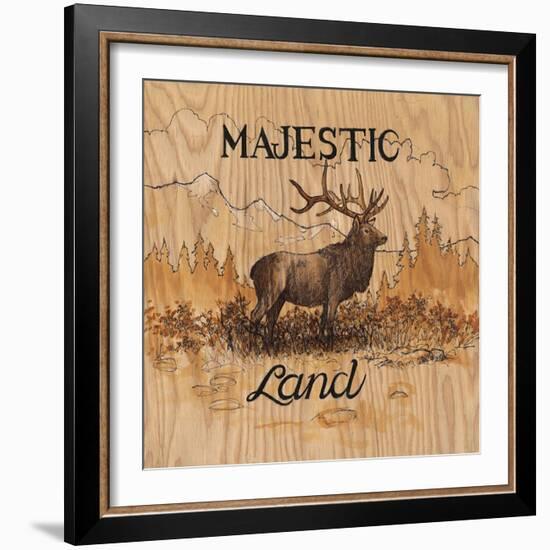 Majestic Land-Arnie Fisk-Framed Art Print