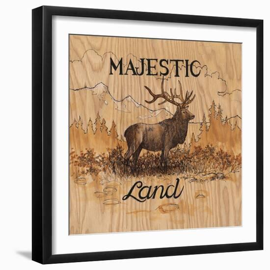 Majestic Land-Arnie Fisk-Framed Art Print