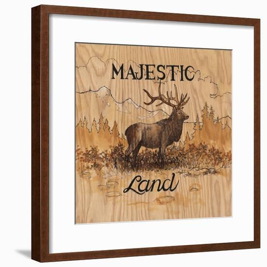 Majestic Land-Arnie Fisk-Framed Art Print
