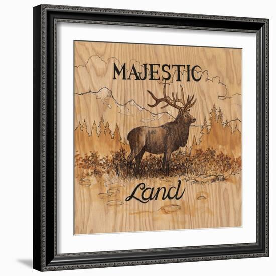 Majestic Land-Arnie Fisk-Framed Art Print