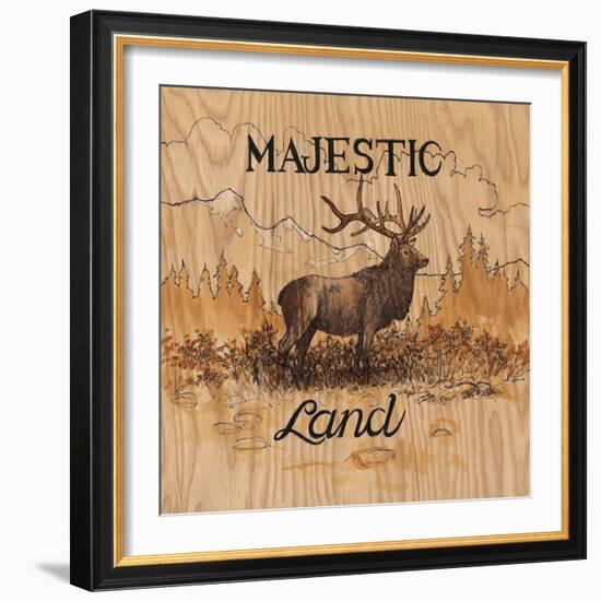 Majestic Land-Arnie Fisk-Framed Art Print