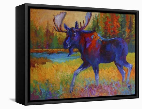 Majestic Moose-Marion Rose-Framed Premier Image Canvas