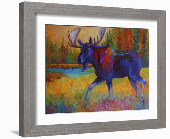 Majestic Moose-Marion Rose-Framed Giclee Print