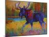 Majestic Moose-Marion Rose-Mounted Giclee Print