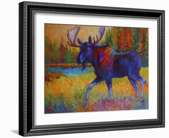 Majestic Moose-Marion Rose-Framed Giclee Print