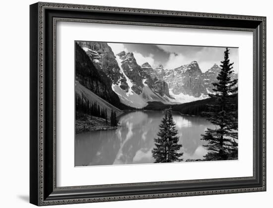 Majestic Moraine Lake, Alberta-null-Framed Art Print