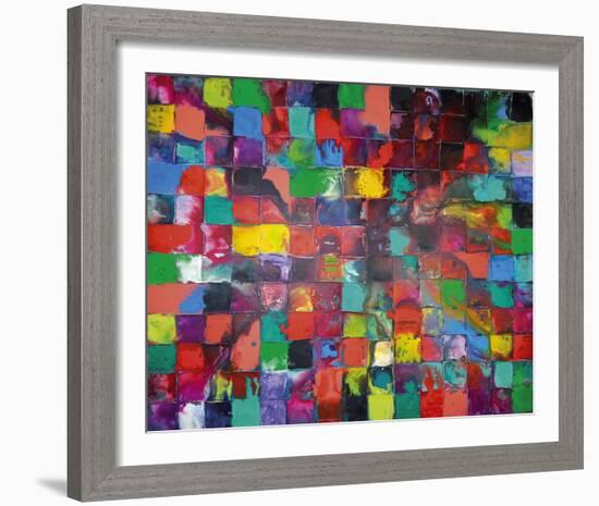 Majestic Mosaic-Caroline Ashwood-Framed Giclee Print