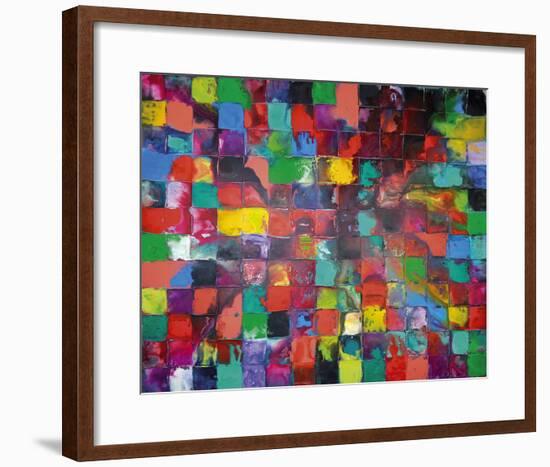 Majestic Mosaic-Caroline Ashwood-Framed Giclee Print