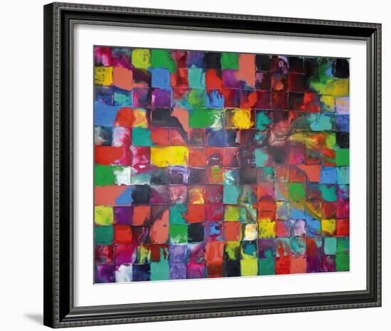 Majestic Mosaic-Caroline Ashwood-Framed Giclee Print