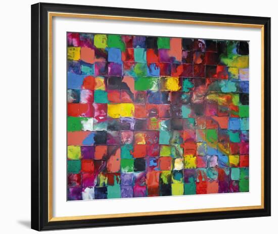 Majestic Mosaic-Caroline Ashwood-Framed Giclee Print