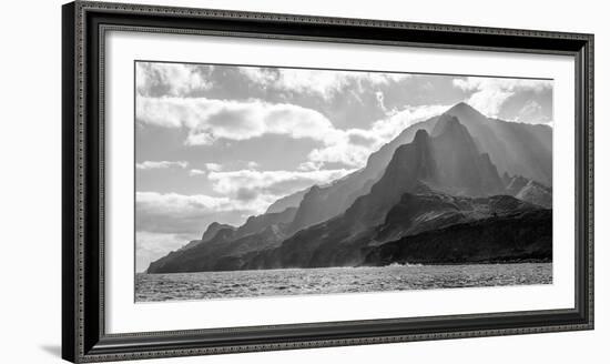 Majestic Na Pali Coastline of Kauai-Andrew Shoemaker-Framed Photographic Print