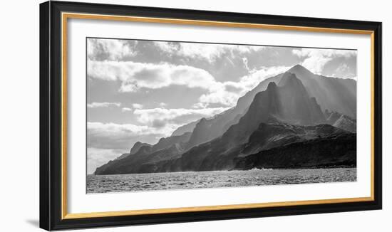 Majestic Na Pali Coastline of Kauai-Andrew Shoemaker-Framed Photographic Print